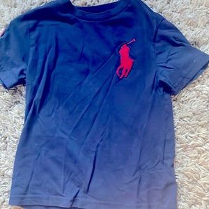 Polo by Ralph Lauren navy blue tee shirt boys size 5